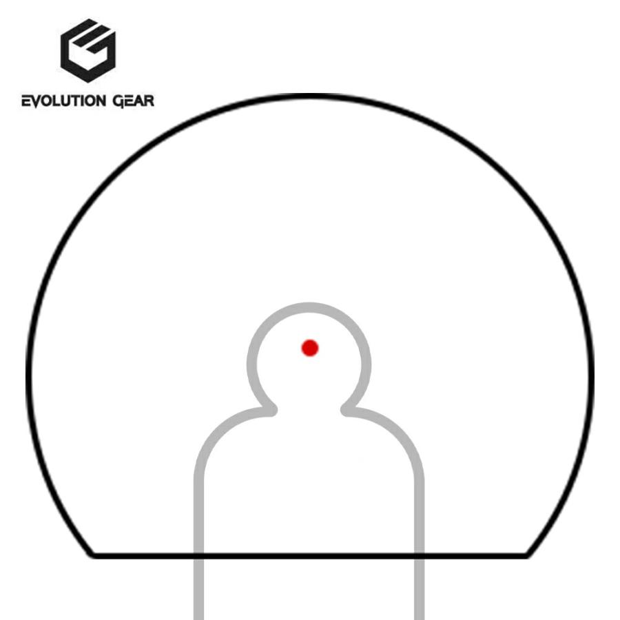 【 Evolution Gear 製】 エボギア Trijicon SRO ドットサイト レプリカ | ダットサイト トリジコン RMR オープンサイト バックアップサイト｜naniwabase｜09