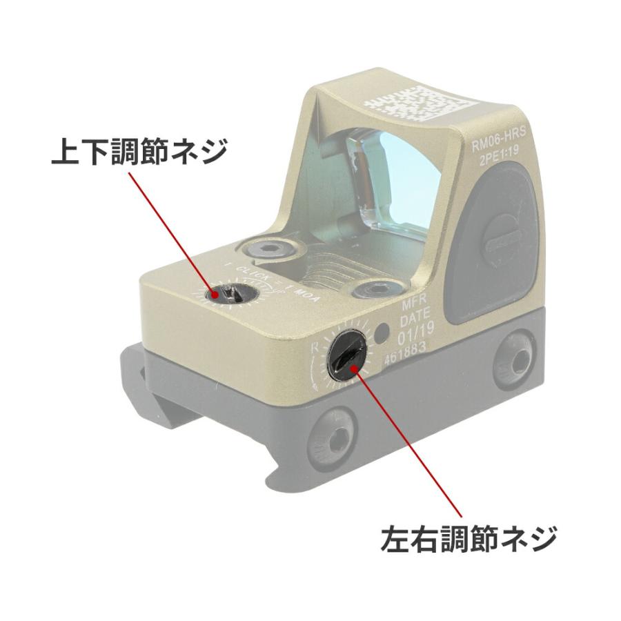 最新モデル再現 Evolution Gear 製 Trijicon RMR HRS ドットサイト