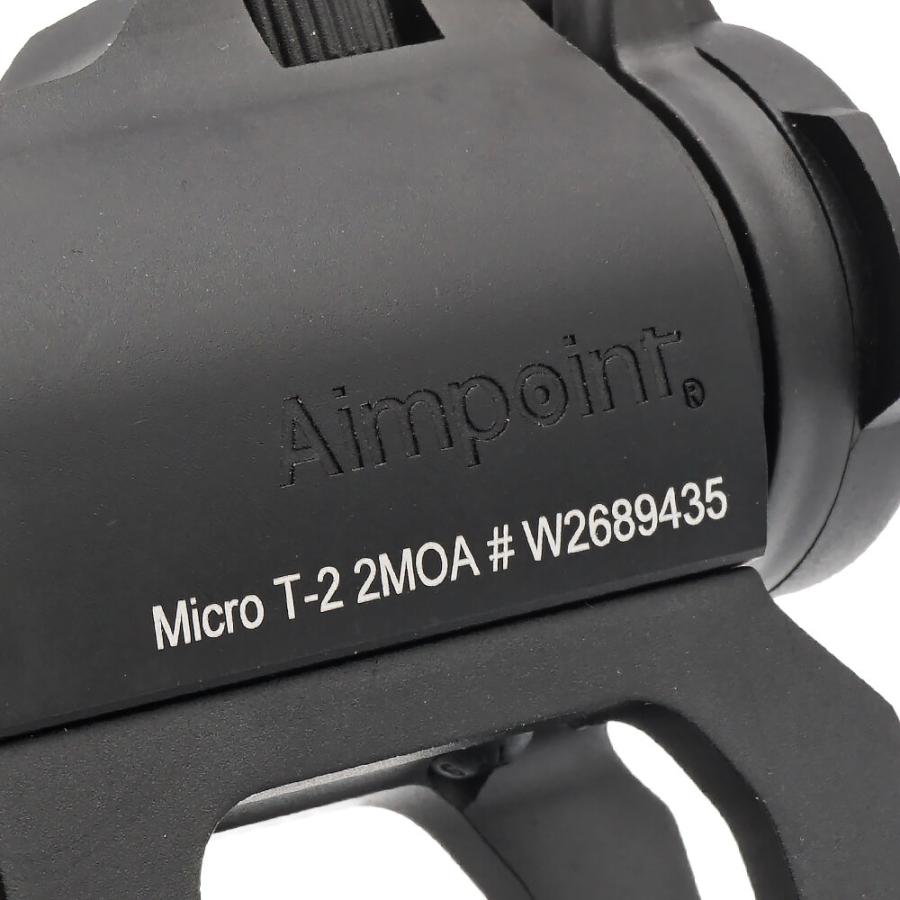 【 Evolution Gear 製】 Aimpoint Micro T-2 ドットサイト ＆ SCALARWORKS マウント レプリカ セット   / 1.54 マウント 1.93 ハイマウント｜naniwabase｜12