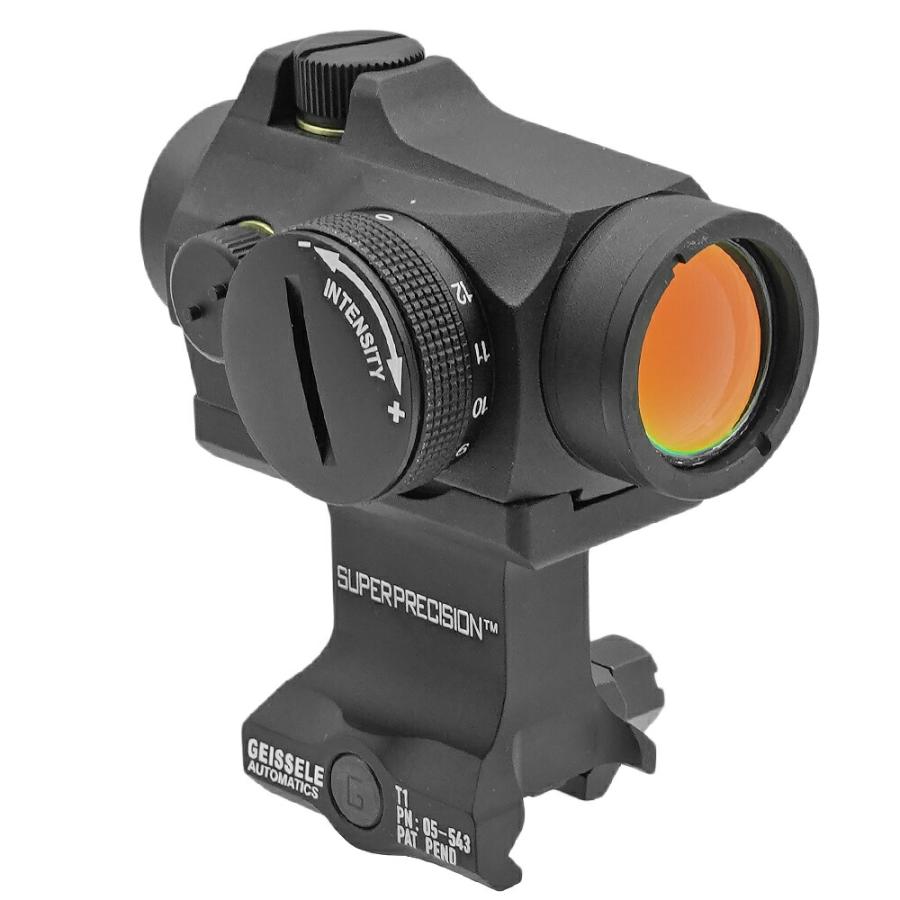 【 Evolution Gear 製】 Aimpoint Micro T-2 ドットサイト レプリカ GEISSELE 1.93 T-1 / T-2 マウント セット リアル刻印モデル｜naniwabase｜08