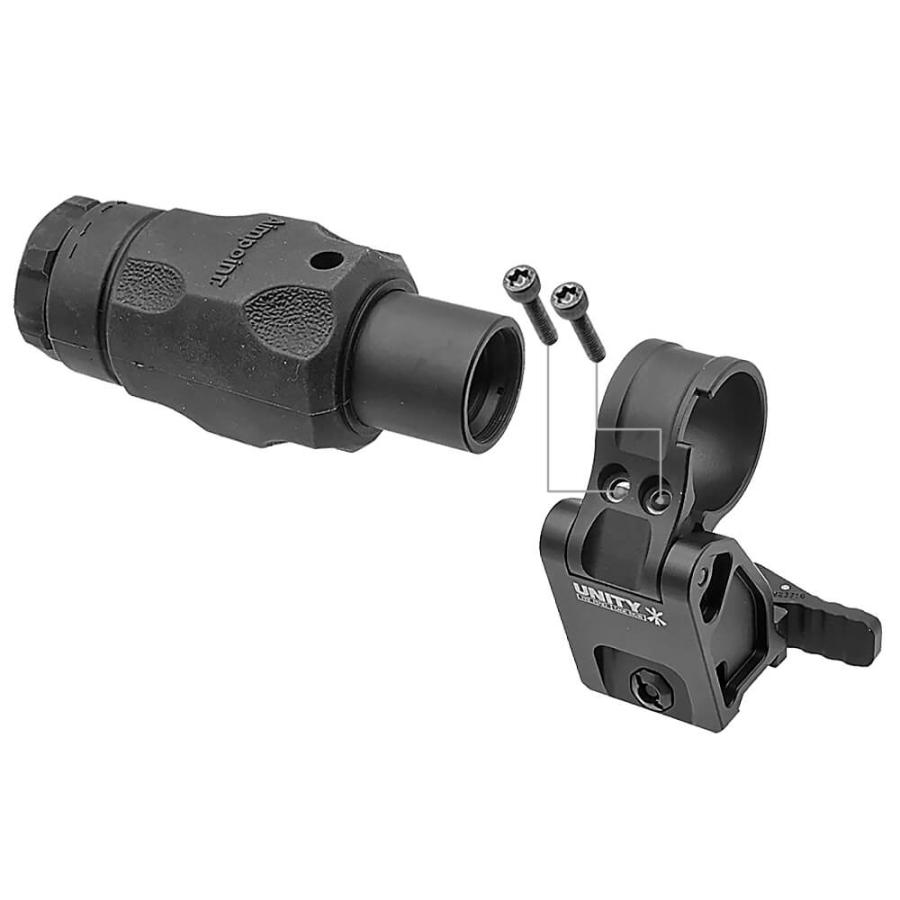 【 Evolution Gear製 】 Aimpoint 3XMAG-1 マグニファイア & UNITY FAST FTC マウント レプリカ セット 3倍 ブースター & ハイマウント  | ドットサイト｜naniwabase｜13