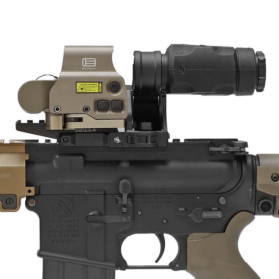 【 Evolution Gear製 】 Aimpoint 3XMAG-1 マグニファイア & UNITY FAST FTC マウント レプリカ セット 3倍 ブースター & ハイマウント  | ドットサイト｜naniwabase｜20