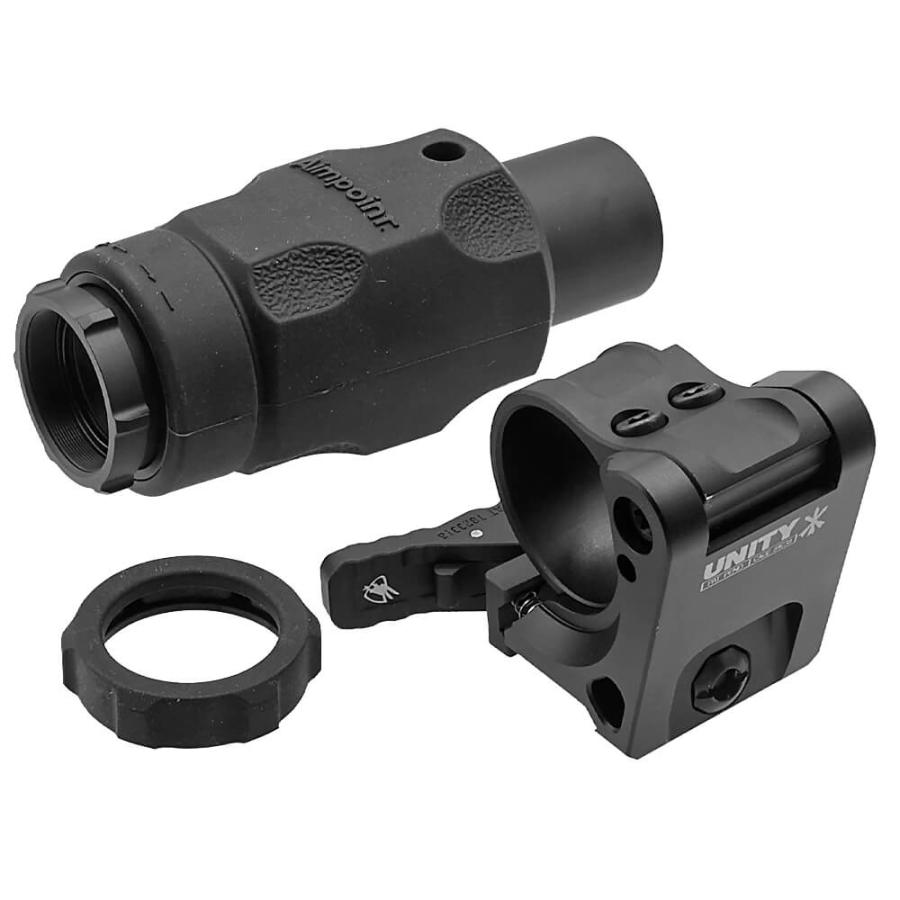 【 Evolution Gear製 】 Aimpoint 3XMAG-1 マグニファイア & UNITY FAST FTC マウント レプリカ セット 3倍 ブースター & ハイマウント  | ドットサイト｜naniwabase｜04