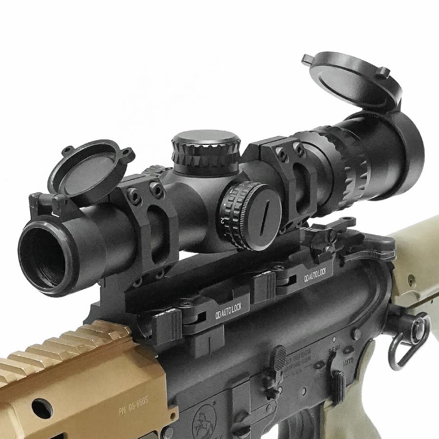 Evolution Gear 製 LPVO 1-4x24 タクティカル ショートスコープ Evolution Gear 製 LPVO 1-4x24 タクティカル ショートスコープ