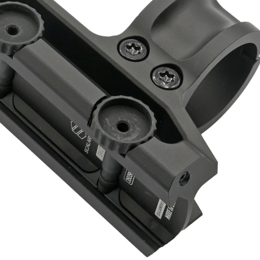 Evolution Gear 製 Scalarworks LEAP 07 スコープマウント レプリカ CNC6068アルミ合金 30mm径 スコープ対応 / BK ブラック_7