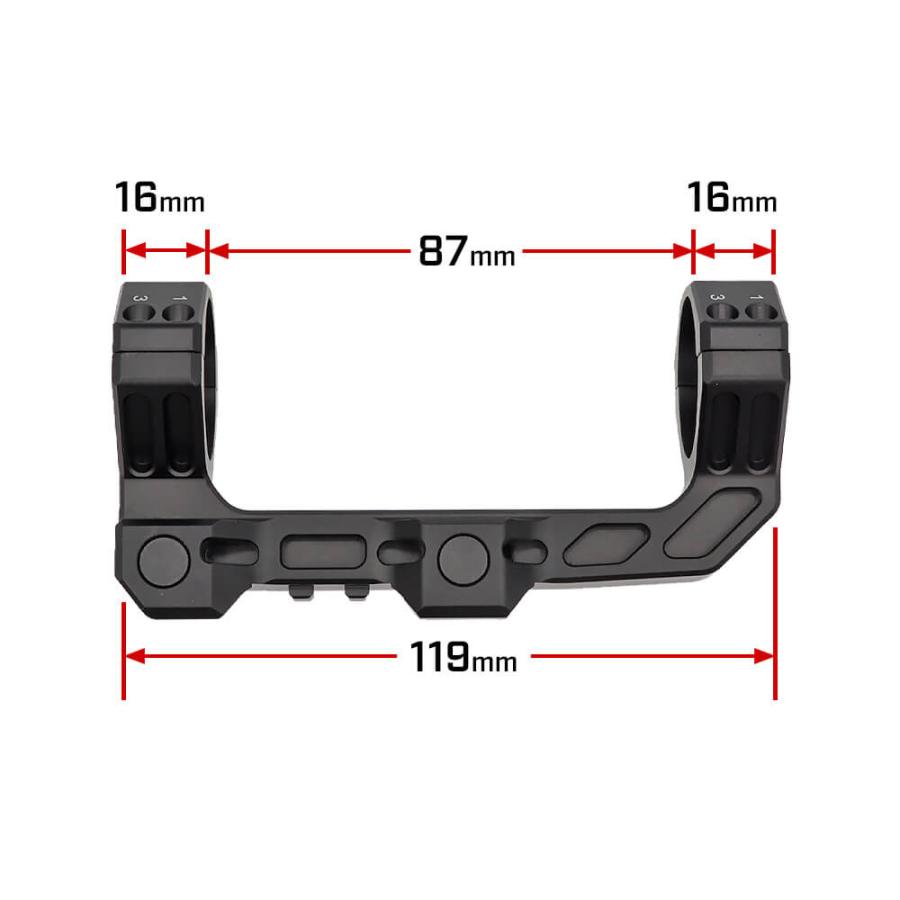 Evolution Gear 製 SIG SAUER ALPHA 4 スコープマウント ウルトラ