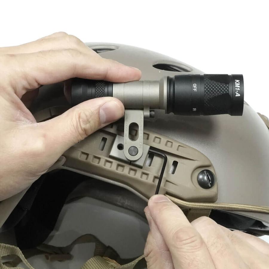 Evolution Gear 製 S&S PRECISIONタイプ M-Ax ACR ヘルメット レイル