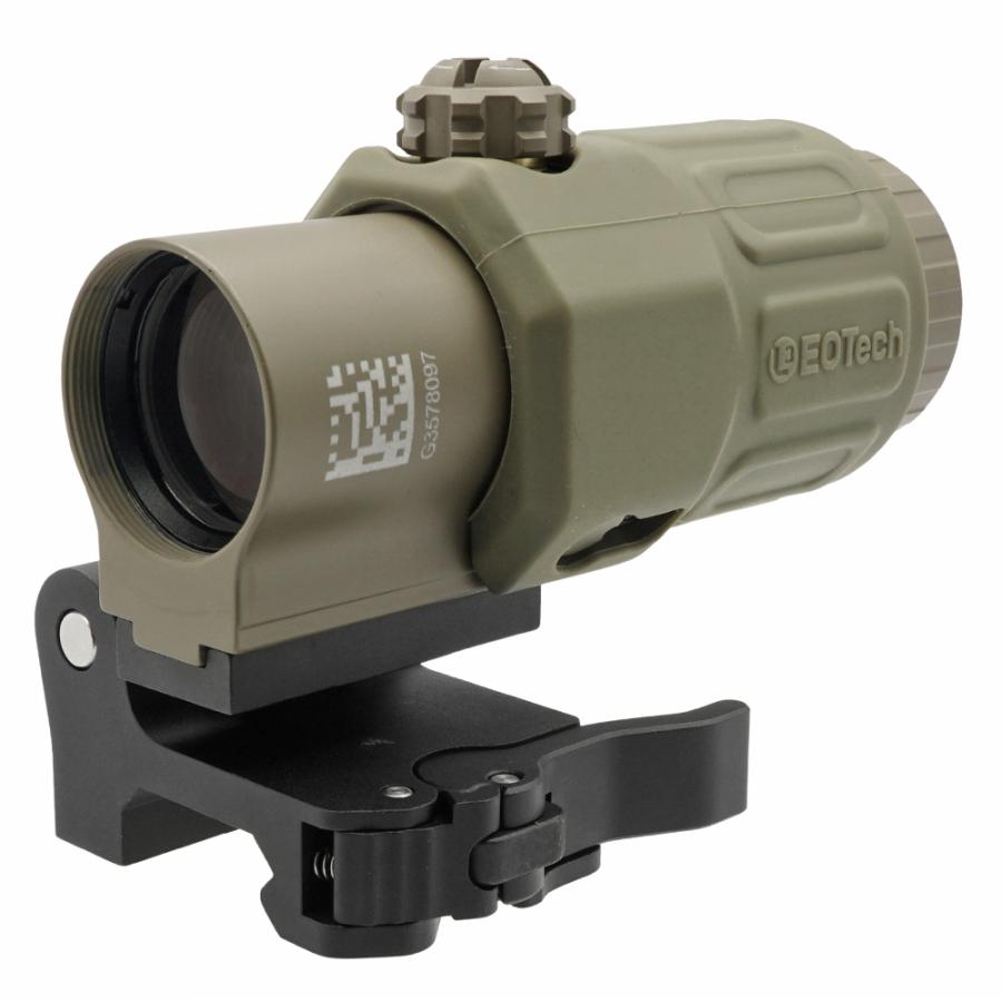 EvaluationGear G33 FDE 新ロット品 2023Ver. Anodizd G33 QD mount & EXPS Gen II Combo Airsoft L3