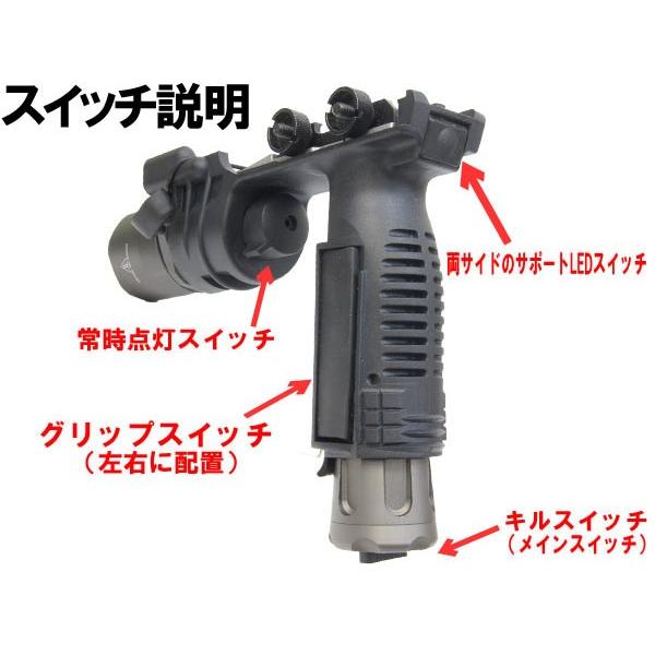 Element 製 EX20 2M910バーティカルグリップライト SFタイプグリップ