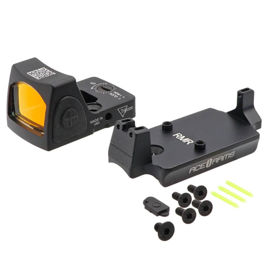 ACE1 ARMS 製ACE1 RMR タイプ ドットサイト & Dueck Defense スタイル 1911 用 RBUサイトマウント ...