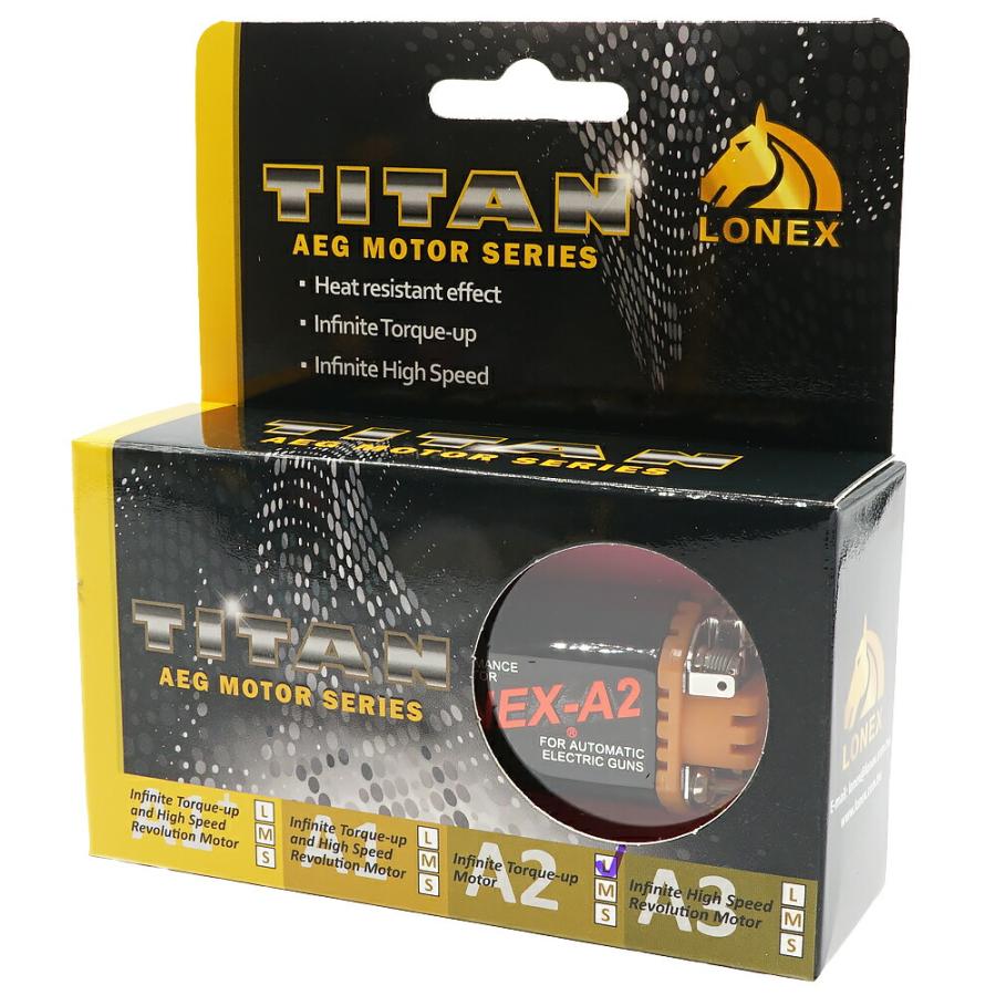 LONEX 製 TITAN A2 モーター ハイトルクモーター ロング Infinite