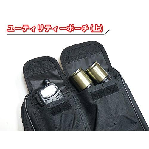 ダブル ガンケース GEN2 Mサイズ80cm & 60cm KH(カーキ) ライフルとSMG