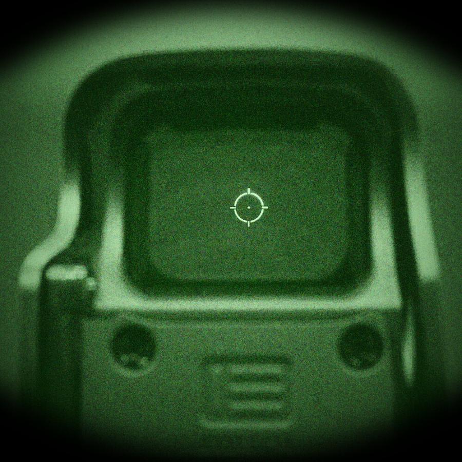 エアガンアクセサリーセット　ホーリーウォーリアホロサイト Holy Warrior 製 EOTech EXPS3-0 ホロサイト ドットサイト