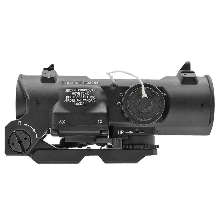 エボギア製 elcan specter dr 1-4スコープ 実物カバー付き Amazon.co.jp: ELCAN エルカン タイプ Specter DR 1-4X