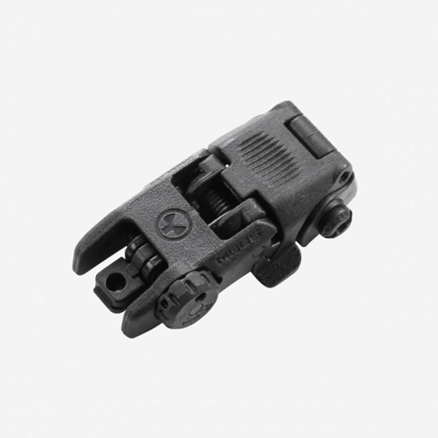 実物MAGPUL MBUS リアサイト BK（ブラック） 20mmレイル対応 Rear Back
