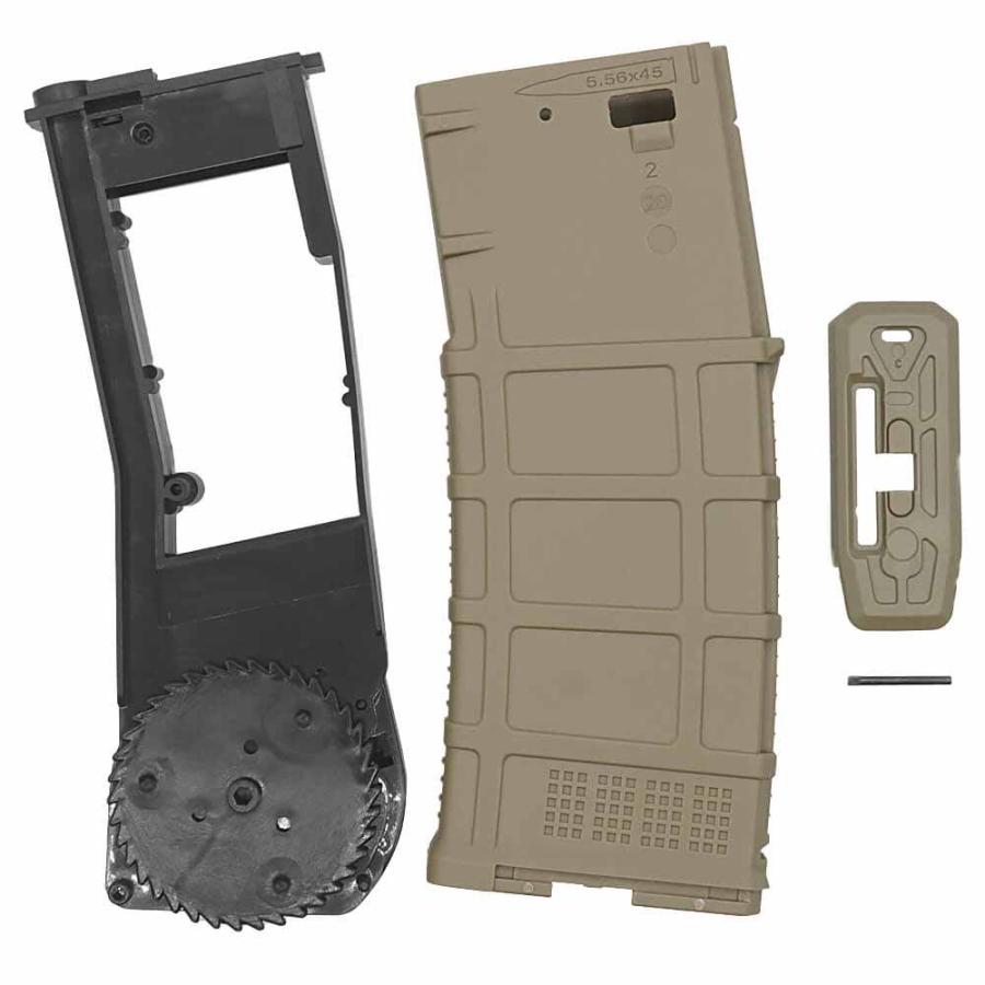多弾数 D-DAY 製 電動ガン M4シリーズ対応 MAGPUL タイプ PMAG GEN.3