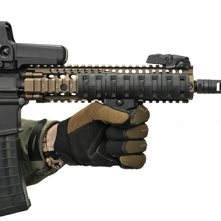 20mm レール 対応 MP 製 MAGPULタイプ XTM レイルパネル 8ピース入