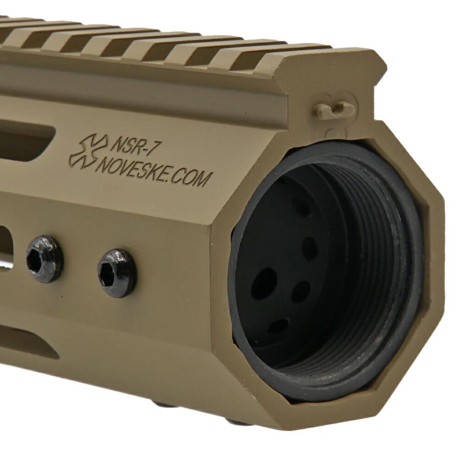 NOVESKE 正式ライセンス実物ピッチ 対応 NSR GEN4 / 7インチ M-LOK