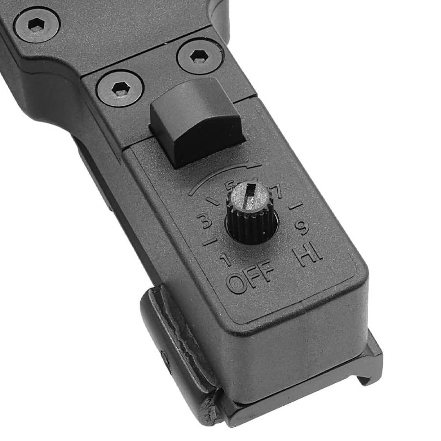 SOTAC 製 C-MORE タイプ RAILWAY ドットサイト レプリカ ルビー