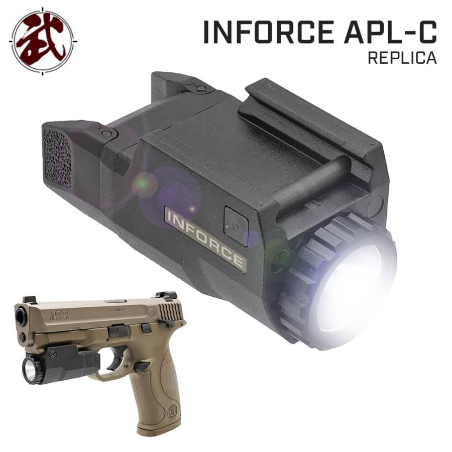 SOTAC 製 INFORCE タイプ APL-C ハンドガンライト ストロボ機能