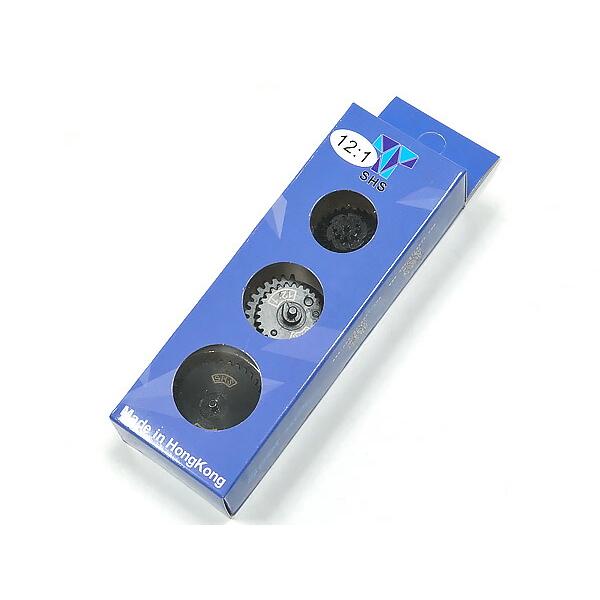 SHS 製 電動ガン用 強化スチール ギア 3点セット ハイスピード平