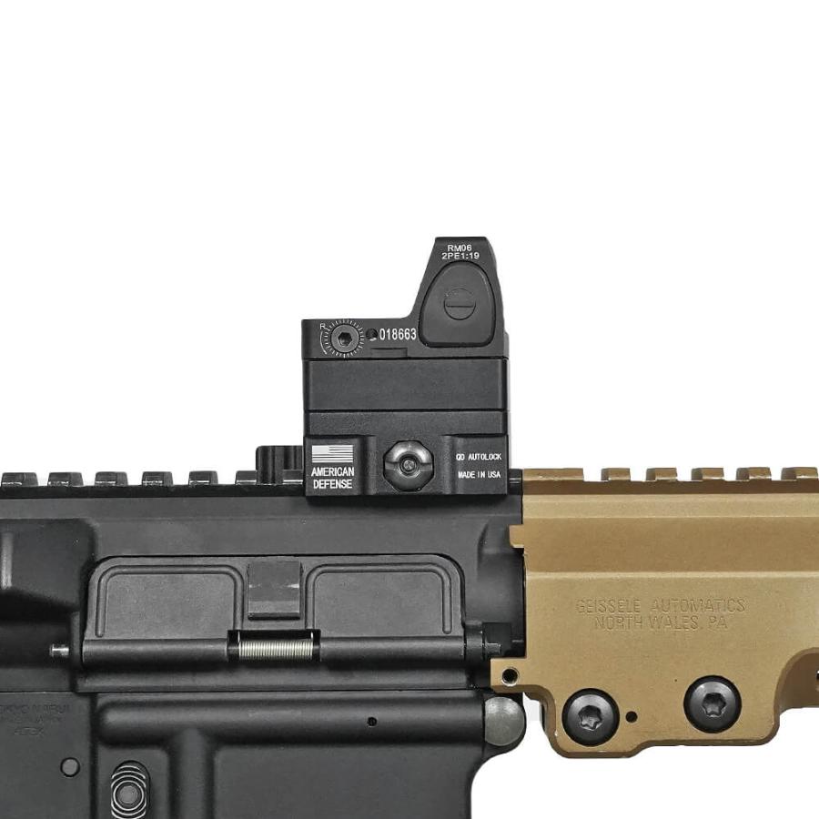 American Defense mfg マウント ドットサイト　セットサバゲー 消費税無し American セットサバゲー ドットサイト マウント mfg