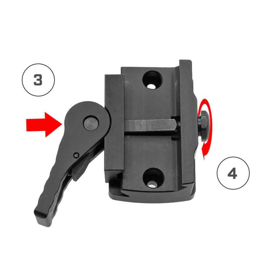 RMR小型ドットサイト専用 American Defense タイプレプリカ QD