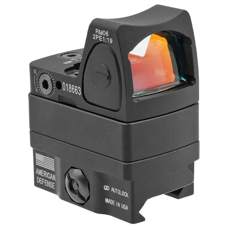 American Defense mfg マウント ドットサイト　セットサバゲー RMR小型ドットサイト専用 American Defense タイプレプリカ QD