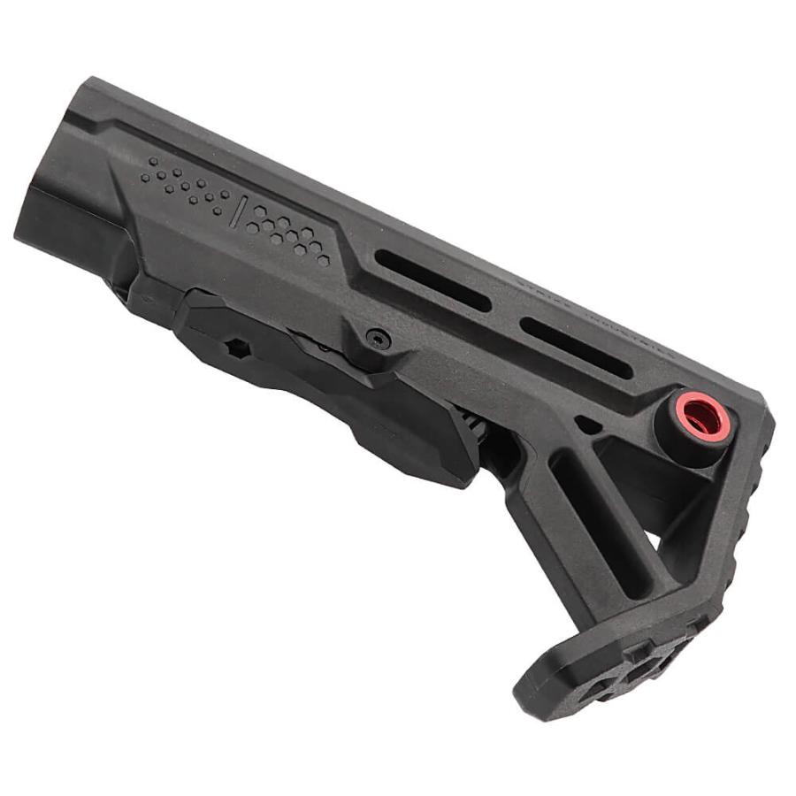 M4系エアソフトガン用 ストック6本 グリップ1本 BJ Tac MCXタイプ グリップ BK (各社GBB M4/MCX対応) | エアガン