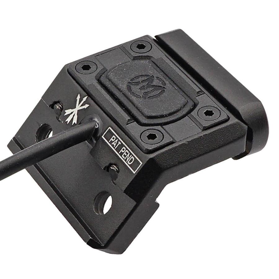 3機能が融合 WADSN 製MODLITE タイプ Mod Button 20mmレイル 対応 リモートスイッチ付 オフセットマウント ...