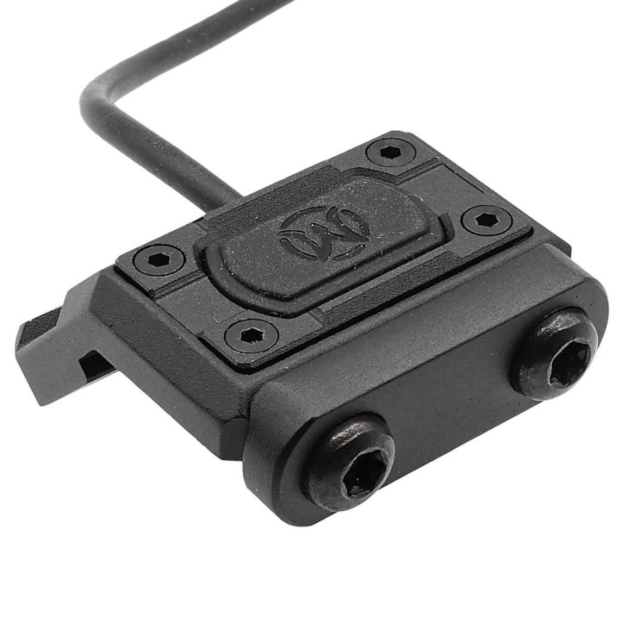 3機能が融合 WADSN 製MODLITE タイプ Mod Button 20mmレイル 対応 リモートスイッチ付 オフセットマウント ...