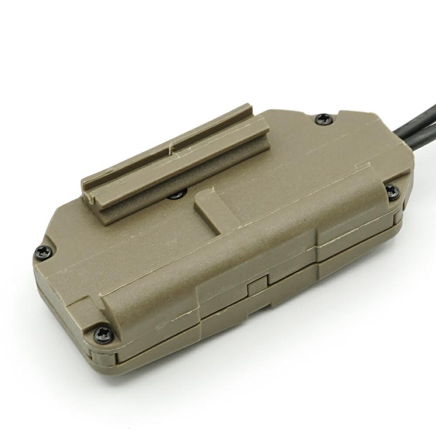 PEQとSFライトを同時接続可 WADSN 製 INSIGHTタイプ デュアル ボタン