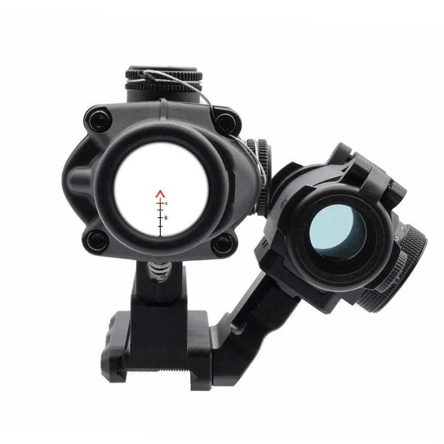 WADSN 製  UNITY FAST COG マウント 専用 オフセット ドットサイトマウント 2種付 レプリカ ( T1 / T2系 、 RMR / SRO系 ) | 斜め Aimpoint  Micro  Trijicon |  | 14
