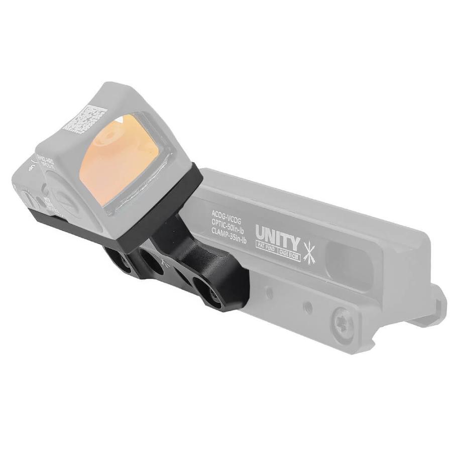 WADSN 製  UNITY FAST COG マウント 専用 オフセット ドットサイトマウント 2種付 レプリカ ( T1 / T2系 、 RMR / SRO系 ) | 斜め Aimpoint  Micro  Trijicon |  | 02