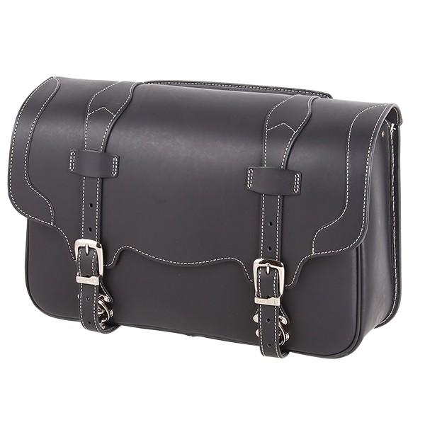 59%OFF!】 南海部品平塚店 DEGNER SB-22-BK レザーサドルバッグ