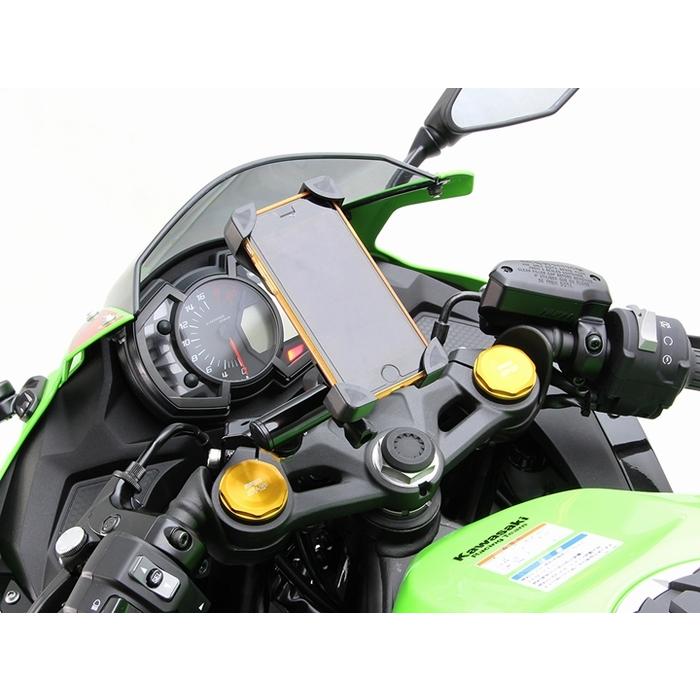 HURRICANE クランプバー ZX-25R/SE(ZX250E) スマホホルダー取り付けに HU1037B ハリケーン｜nankai-hiratsuka｜04