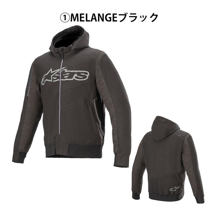 アルパインスターズ ジャケット(4200420) ALPINESTARS RHOD WINDSTOPPER HOODIE :12197:京都MC ヤフー店 通販 Alpinestars Rhod Windstopper Hoodie (Black Bright Red, M)