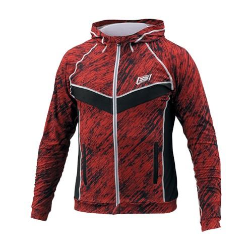 HYOD STU107S HHYOD RELAX RASH PARKA（LONG）RED GRAPHIC ヒョウドウ