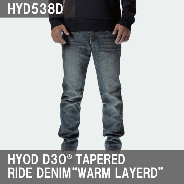HYOD HYD538D D30 TAPERED RIDE DENIM(WARM LAYERD)ヒョウドウ HYOD HYD538D D30 TAPERED RIDE DENIM(WARM LAYERD)ヒョウドウ
