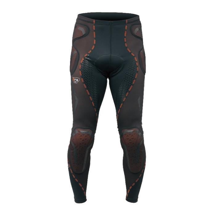 HYOD D3O® UNDER PANTS（LONG） Sサイズ HYOD HRU009D D30 AIR PROTECT UNDER PANTS Pro LONG ブラック : 京都