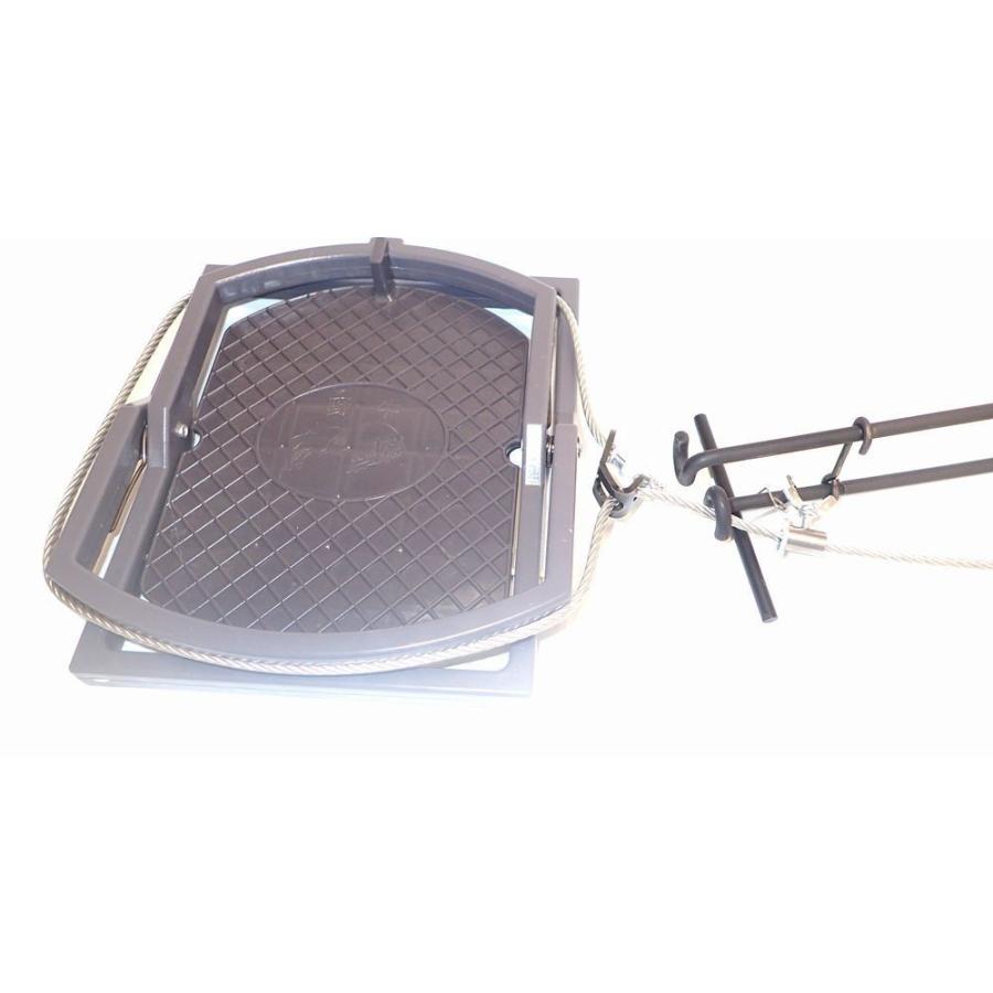 くくり罠 アニマルキャッチャー イノシシ対策 猪 狩猟 害獣 駆除 穴