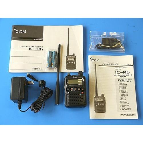 アイコム IC-R6 広帯域 レシーバー 受信機 ワイヤレスなんかい アイコム IC-R6 広帯域 レシーバー 受信機 ワイヤレスなんかい