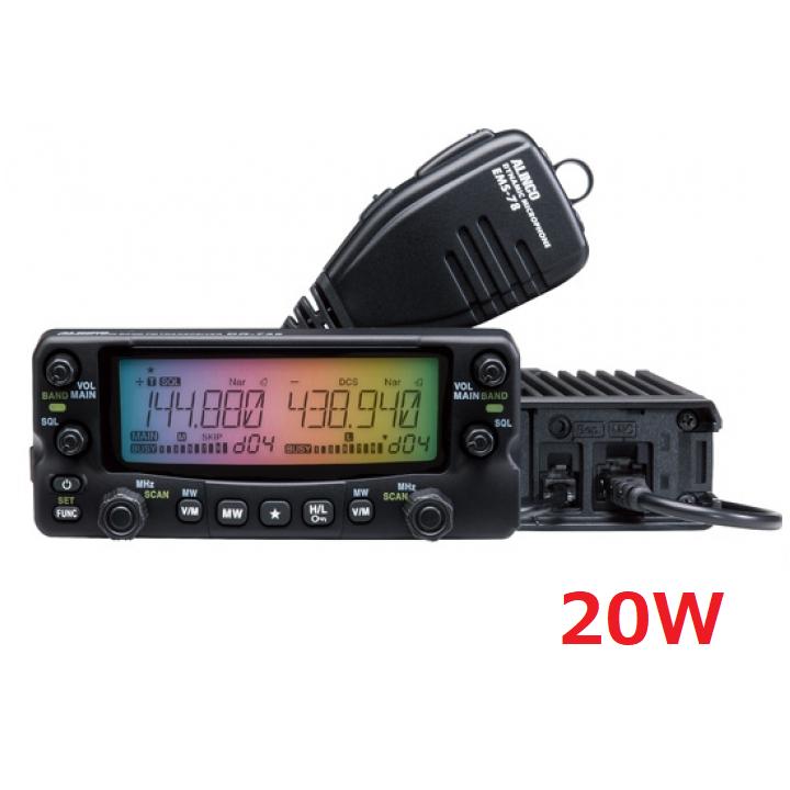 ALINCO DR-735D（20W）144 430MHz FM モービルトランシーバー 