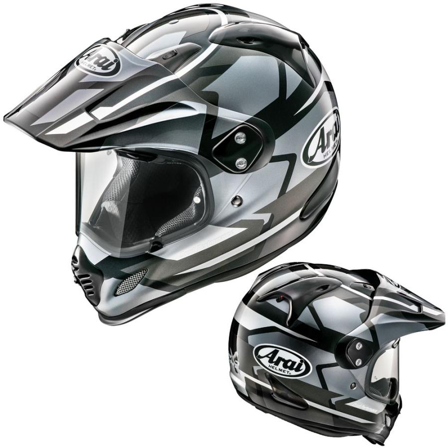 ヘルメット Arai (アライ) オフロード TOUR CROSS3 DEPARTURE (ツアークロス3デパーチャー) シールド付き