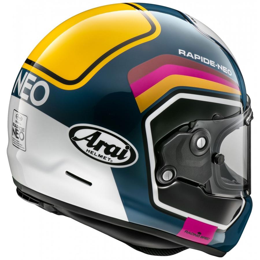 Arai アライ フルフェイスヘルメット RAPIDE-NEO NUMBER ラパイドネオ ナンバー バイク 南海部品｜nankaibuhin-store｜03