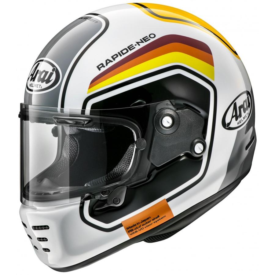 Arai アライ フルフェイスヘルメット RAPIDE-NEO NUMBER ラパイドネオ ナンバー バイク 南海部品｜nankaibuhin-store｜06