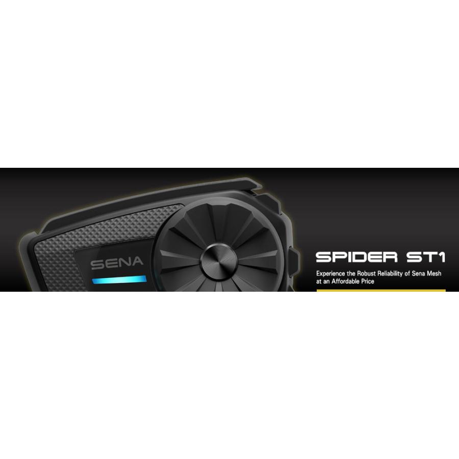 SENA インカム バイク Bluetooth SPIDER-ST1-10 シングルパック SENA インカム バイク Bluetooth SPIDER-ST1-10 シングルパック
