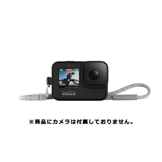 GoPro - GoPro HERO8 BLACK 国内正規品 バッテリ スリーブ＋ランヤード Amazon | 【GoPro公式】スリーブ+ランヤード ブラック for HERO8