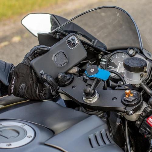 クアッドロック　モーターサイクルフォークステムマウント フォークステムマウント PRO バイク用スマホホルダー｜クアッド