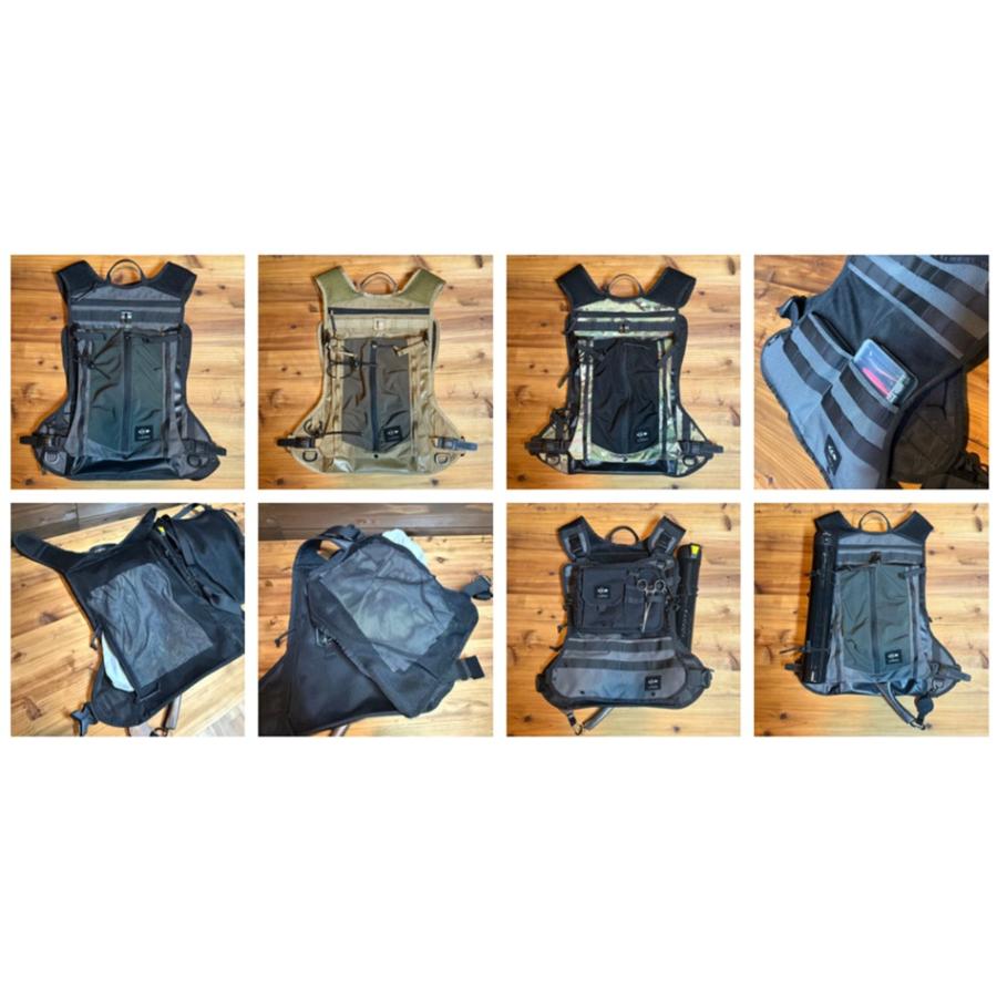 リーニア(linha) STREAM VEST THE UMPIRE STP-04 GRAY グレー